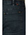 Image #4 - Hawx Men's Foundation Dark Wash Straight Stretch Denim Jeans, Indigo, hi-res