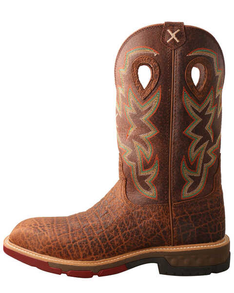 Twisted X Men's Tan Western Work Boots - Composite Toe, Tan, hi-res