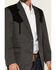 Image #3 - Circle S Men's Boise Western Suit Coat - Short, Reg, Tall, Hthr Charcoal, hi-res