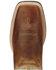 Ariat Women's Round Up Western Boots - Square Toe, Brown, hi-res