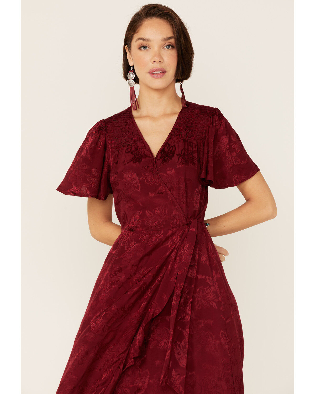 band of gypsies wrap dress