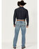 Image #3 - Ariat Men's Boot Barn Exclusive M2 Nolan Badger Medium Wash Relaxed Bootcut Stretch Denim Jeans, Medium Wash, hi-res