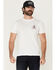 Image #2 - Brixton Men's Sparky Snake Short Sleeve Graphic T-Shirt, White, hi-res