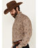Image #2 - Stetson Men's Paisley Print Long Sleeve Button-Down Western Shirt, Lt Brown, hi-res
