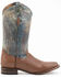 Image #2 - Ferrini Men's Smooth Quill Ostrich Exotic Boots - Broad Square Toe , Kango, hi-res