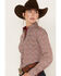 Image #2 - Cinch Women's Tile Print Long Sleeve Button-Down Western Core Shirt, Multi, hi-res