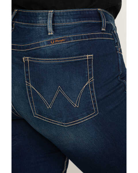 Image #4 - Wrangler Women's Western Ultimate Riding Q-Baby Jeans - Plus , Blue, hi-res
