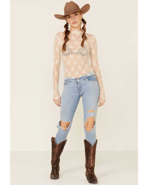 Image #3 - Free People Women's Lady Lux Layering Top , Ivory, hi-res