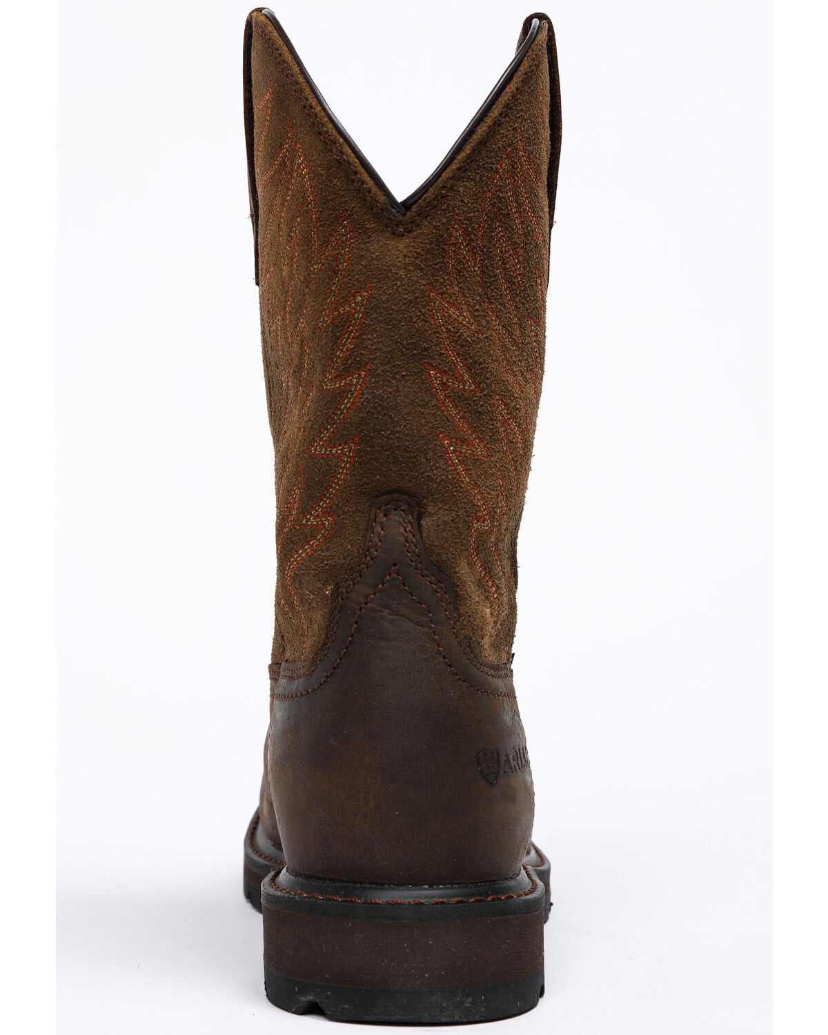 Image #5 - Ariat Men's Groundbreaker H20 Boots - Square Toe, Dark Brown, hi-res