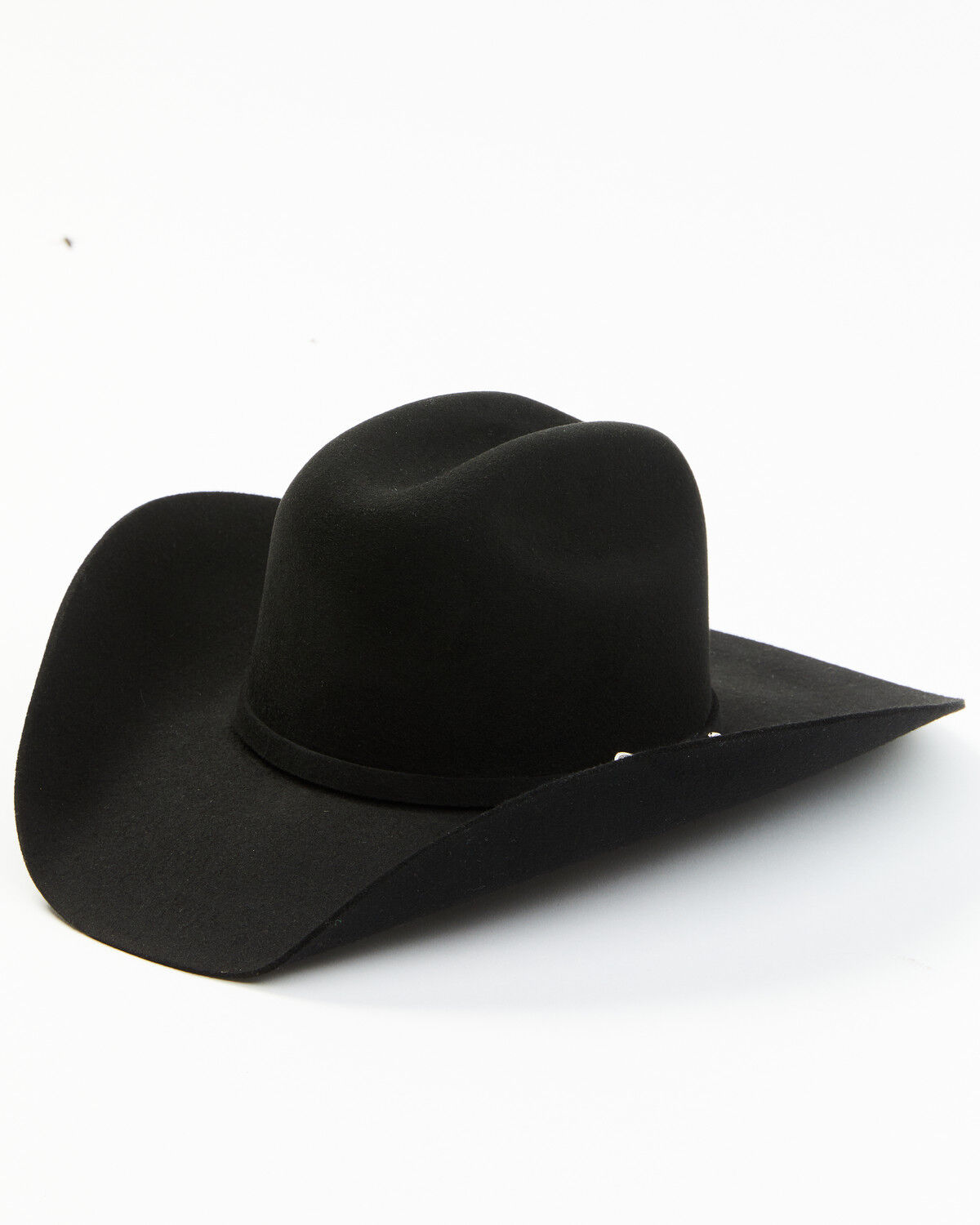Image #1 - Serratelli Remington 5X Felt Cowboy Hat, Black, hi-res