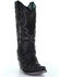 Corral Women's Black Inlay Western Boots - Snip Toe, Black, hi-res