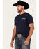 Image #4 - Buckwear Men's Ford Freedom Truck Short Sleeve Graphic T-Shirt, Navy, hi-res