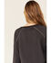 Image #4 - Dale Brisby Women's Rodeo Time Graphic Long Sleeve Top, Charcoal, hi-res