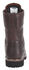 Georgia Boot Men's Waterproof 8" Low Heel Logger Work Boots - Round Toe, Chocolate, hi-res