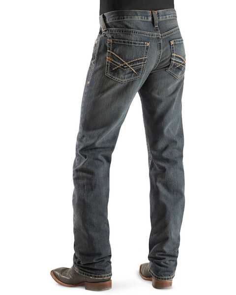Image #1 - Ariat Men's M5 Arrowhead Deadrun Wash Jeans - Big & Tall, Denim, hi-res
