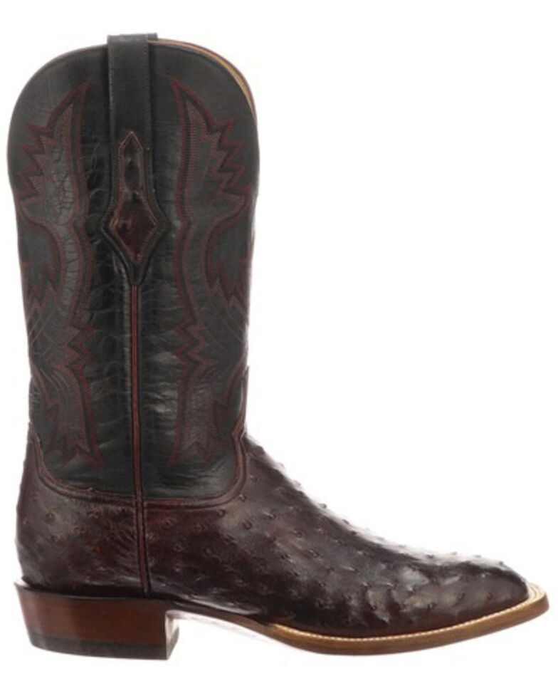 Lucchese Men's Cliff Exotic Western Boots - Square Toe - Country Outfitter
