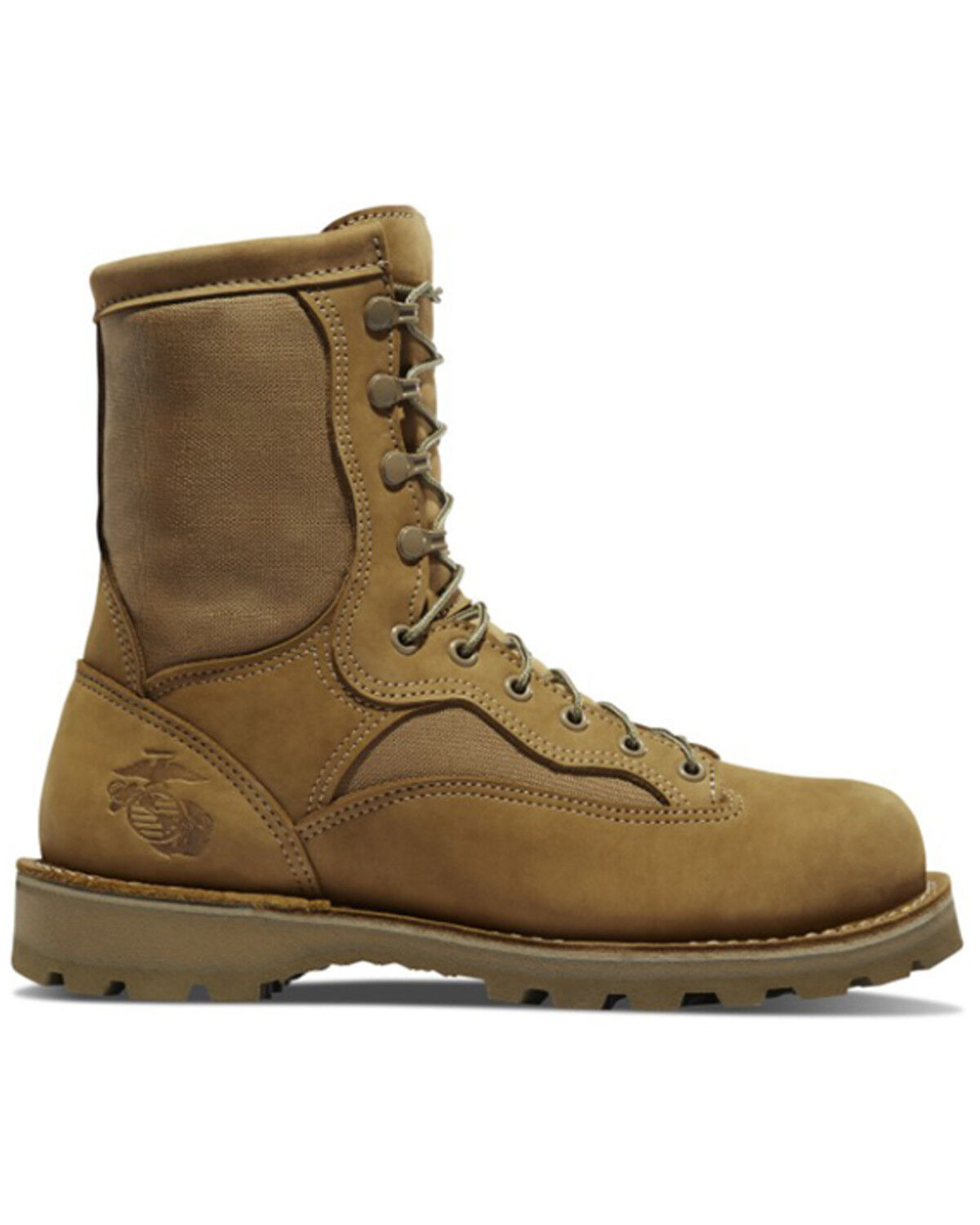 Image #2 - Danner Men's Marine Expeditionary Duty Boots - Soft Toe, Tan, hi-res