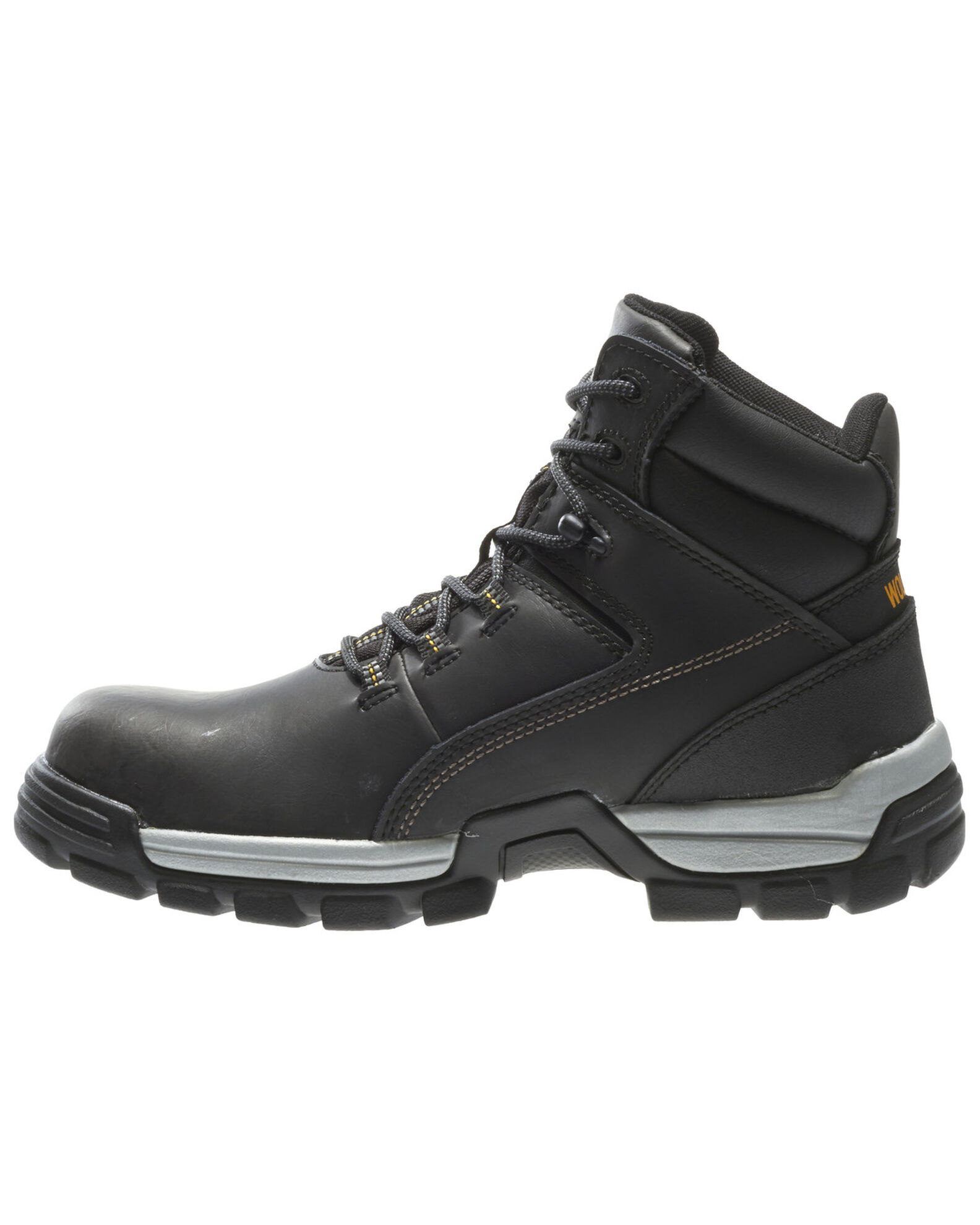 Image #3 - Wolverine Men's Tarmac Waterproof Work Boots - Composite Toe, Black, hi-res