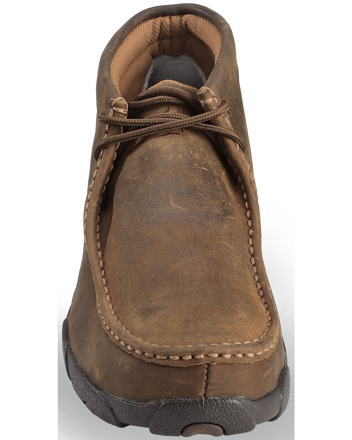 Image #4 - Twisted X Men's Work Driving Moc - Steel Toe, Brown, hi-res