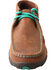 Image #4 - Twisted X Women's Chukka Driving Mocs, Brown, hi-res