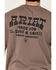 Image #4 - Ariat Men's Cowboy Approved Short Sleeve Boxy Graphic T-Shirt, Grey, hi-res
