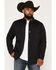 Image #1 - Moonshine Spirit&reg; Men's Thunder Solid Snap Shirt Jacket, Black, hi-res