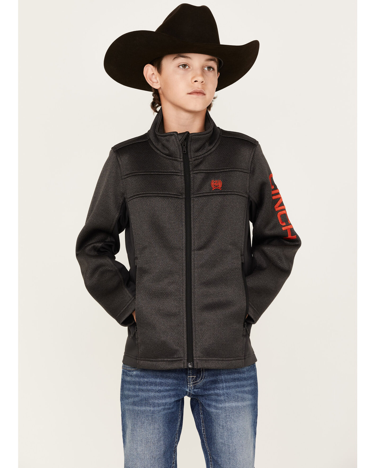 Boys discount cinch jacket