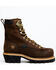 Hawx Men's Lineman Lace-Up Waterproof Work Boot - Composite Toe, Brown, hi-res