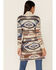 Image #4 - Idyllwind Women's Country Wood Ombre Southwestern Cardigan, Cream, hi-res