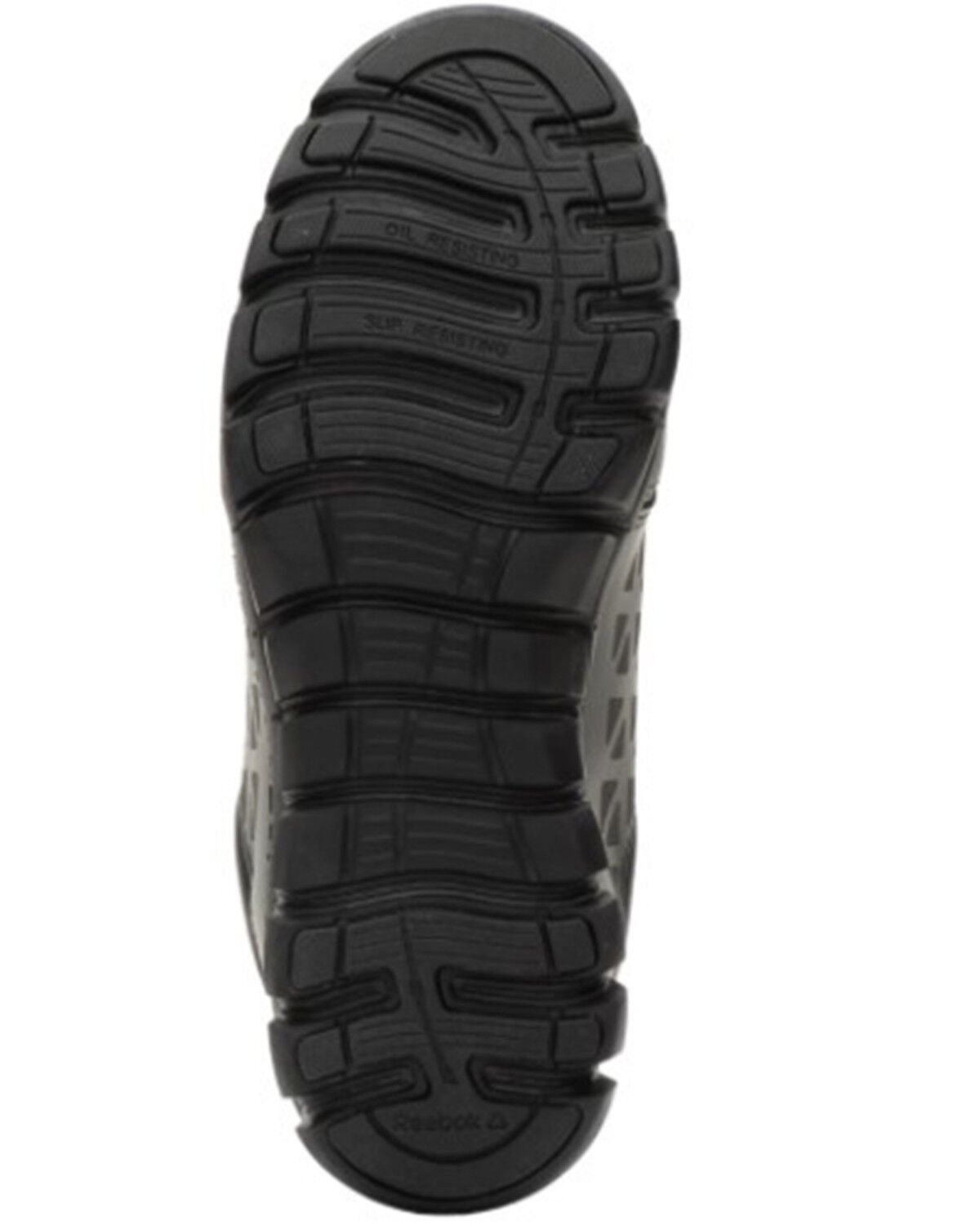 Image #2 - Reebok Men's Sublite Work Shoes - Composite Toe, Black/brown, hi-res
