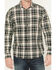 Image #3 - Brothers and Sons Men's Sawmill Plaid Print Long Sleeve Button-Down Flannel Shirt, Green, hi-res