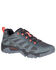 Merrell Men's MOAB Edge 2 Waterproof Hiking Shoes - Soft Toe, Grey, hi-res