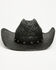 Image #1 - Idyllwind Women's Shelby Straw Cowboy Hat, Black, hi-res