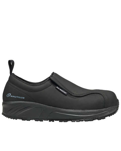 Image #2 - Nautilus Women's Guard Work Shoes - Composite Toe, Black, hi-res