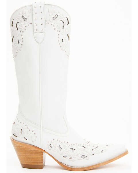 Image #2 - Shyanne Women's Danitza Western Boots - Snip Toe, White, hi-res