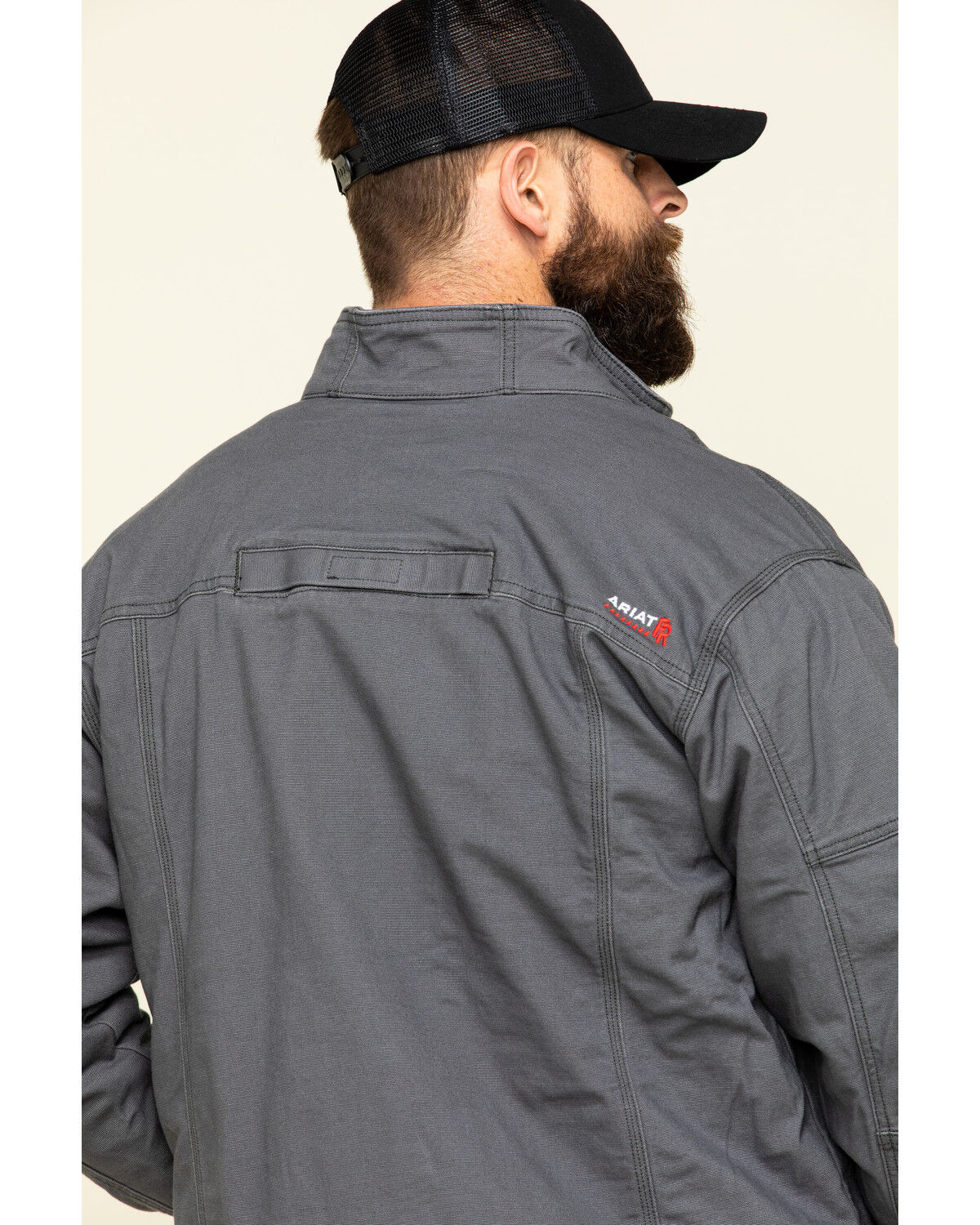 ariat men's fr duralight stretch canvas work jacket