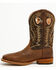 Image #3 - Cody James Men's The Xero One Performance Western Boots - Broad Square Toe, Brown, hi-res