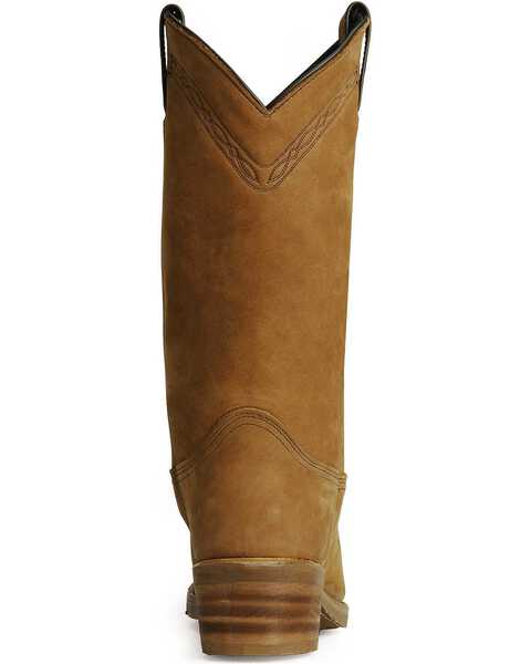 Image #6 - Abilene Men's Western Work Boots - Steel Toe, Dirty Brn, hi-res