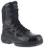 Image #1 - Reebok Women's 8" Side-Zip Rapid Response Tactical Boots - Soft Toe, Black, hi-res