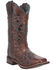 Image #1 - Laredo Women's Gillyann Western Boots - Broad Square Toe, Dark Brown, hi-res