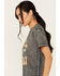Image #2 - Blended Women's Raised On 90's Country Short Sleeve Graphic Tee, Black, hi-res