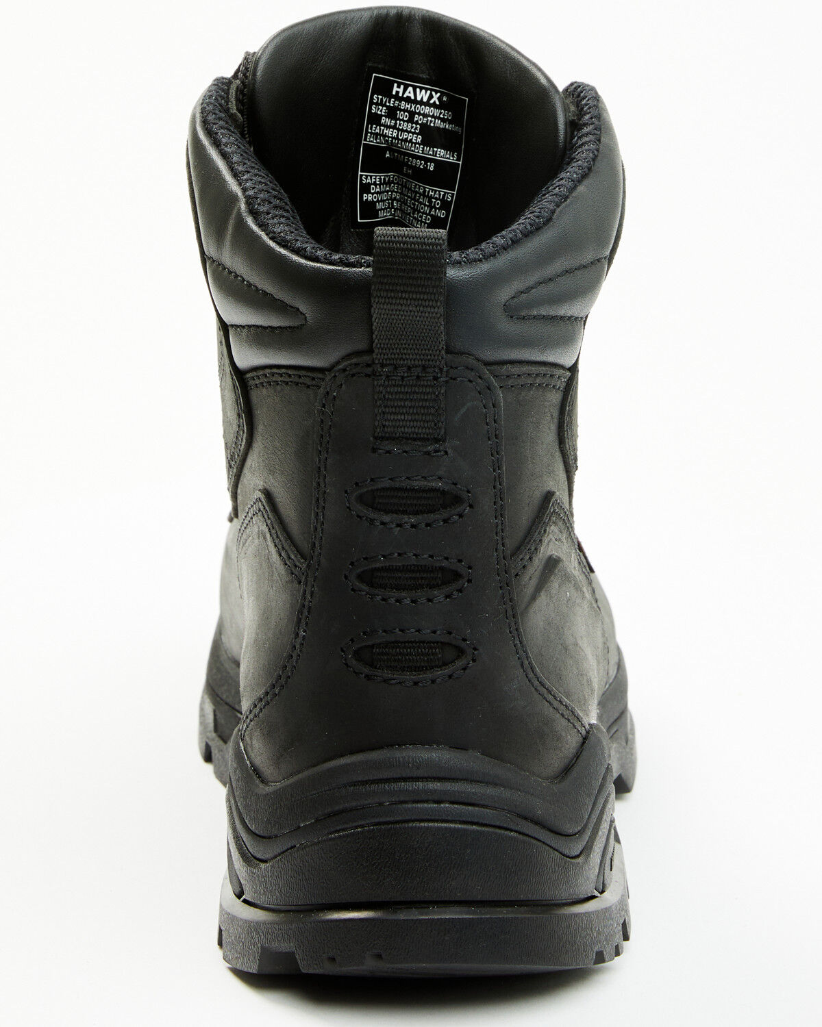 Image #5 - Hawx Men's Enforcer Pro Work Boots - Soft Toe, Black, hi-res