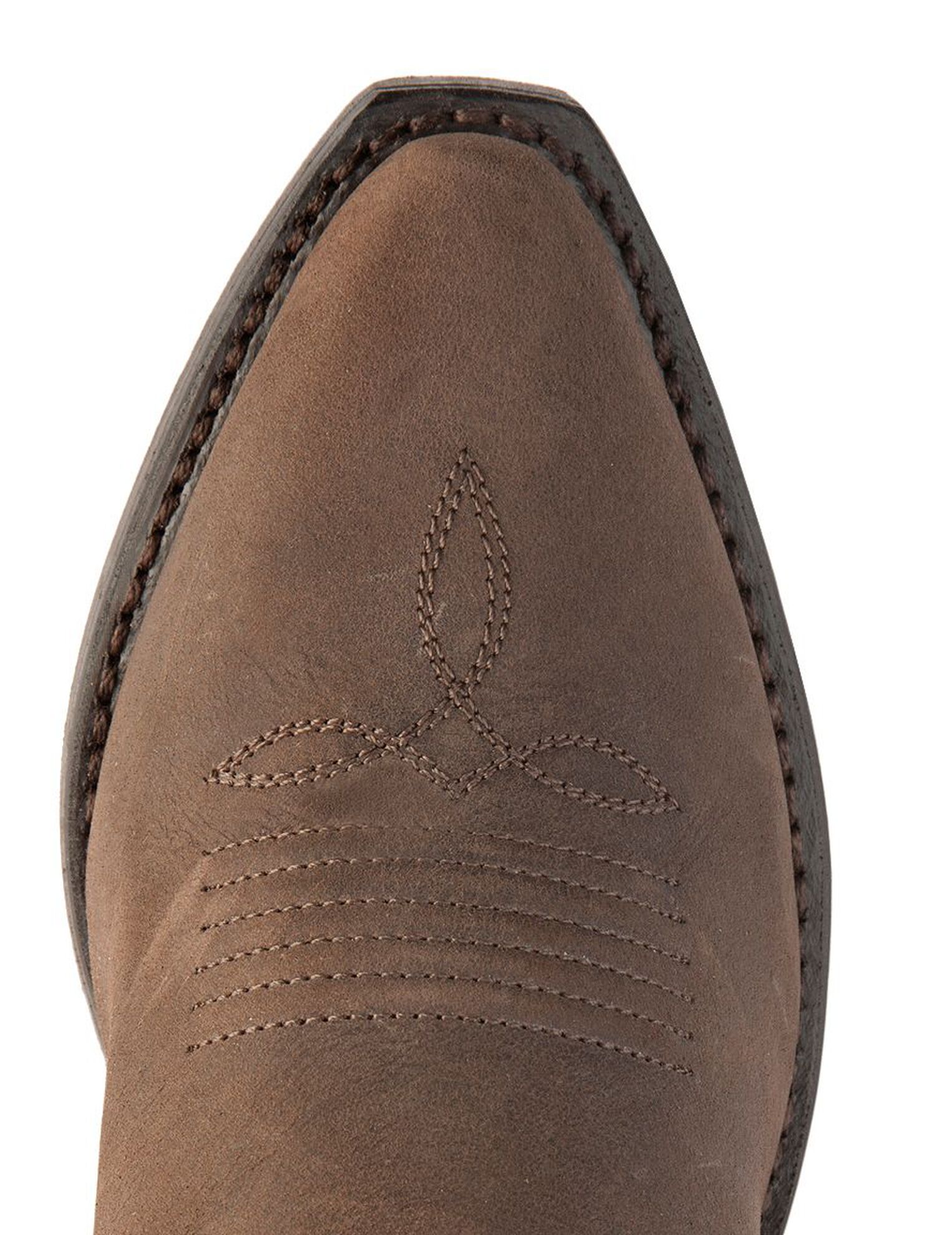 Image #6 - Abilene Women's Sage Inlay Western Boots - Round Toe, Distressed, hi-res