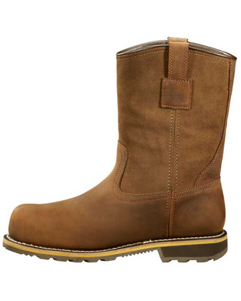 Image #3 - Carhartt Men's Waterproof Western Work Boots - Soft Toe, Chestnut, hi-res