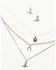 Image #3 - Shyanne Women's 3 Layered Jewelry Set - 2 Piece, Silver, hi-res