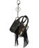 Image #1 - Wrangler Cowhide Mini Handbag Charm, Black, hi-res