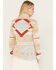 Image #4 - Pendleton Women's Multicolored Print Taos Graphic Cardigan, Cream, hi-res