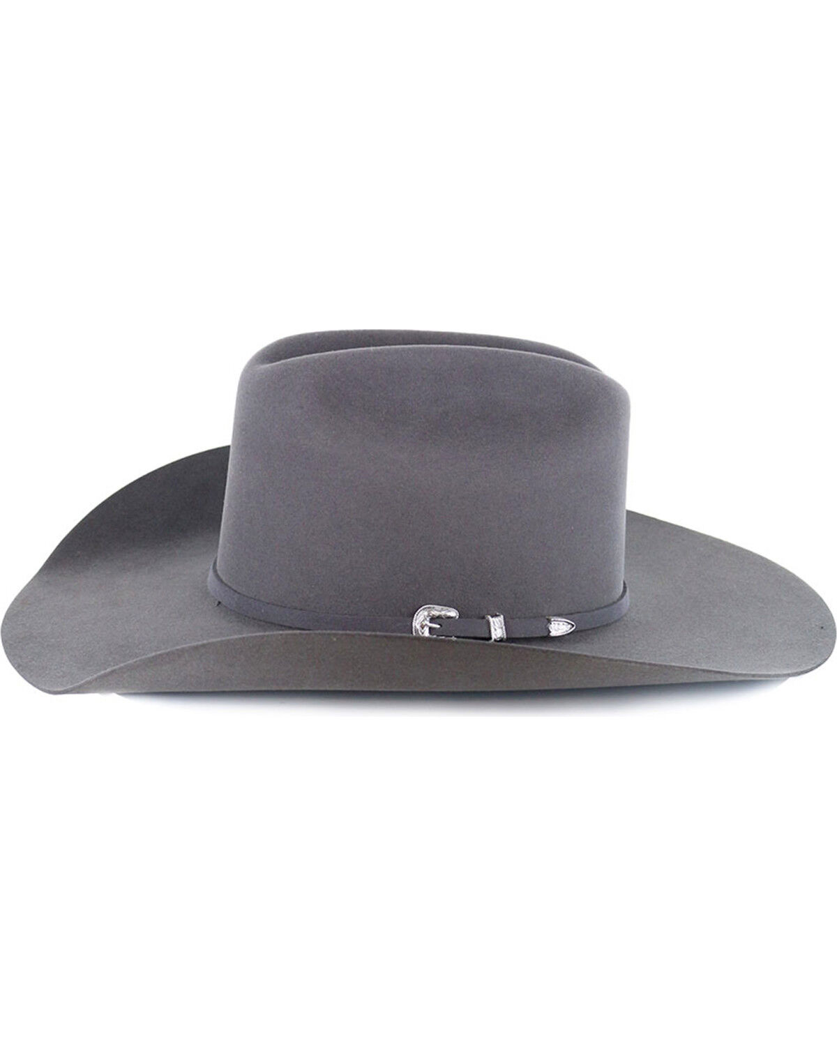 Image #3 - Resistol Tarrant 20X Felt Cowboy Hat, Charcoal, hi-res