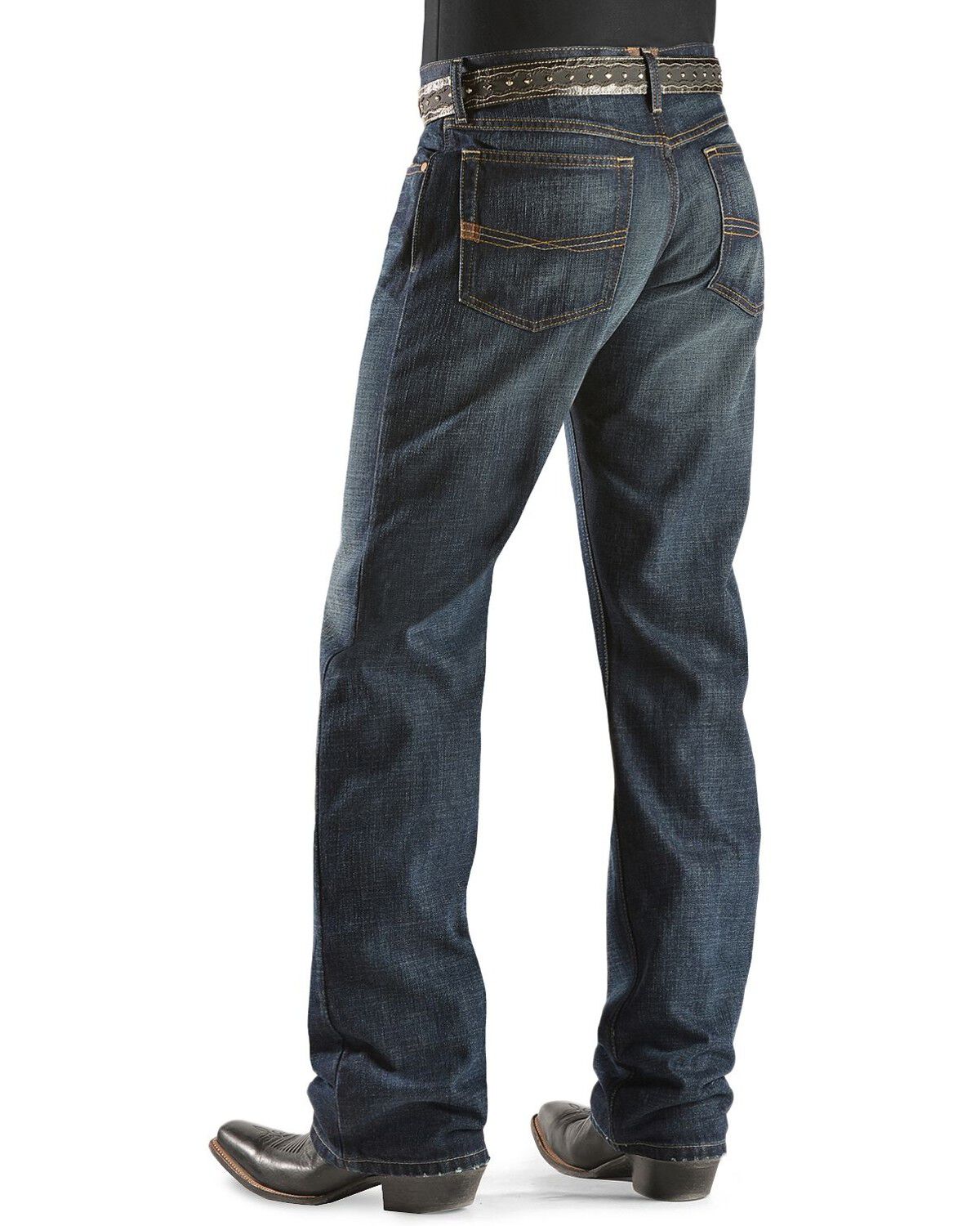 Ariat Denim Jeans - M4 Roadhouse Low Rise Relaxed Fit - Big & Tall, Dark Stone, hi-res