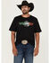 Image #1 - Wrangler Men's Mexico Logo Short Sleeve Graphic T-Shirt, Black, hi-res